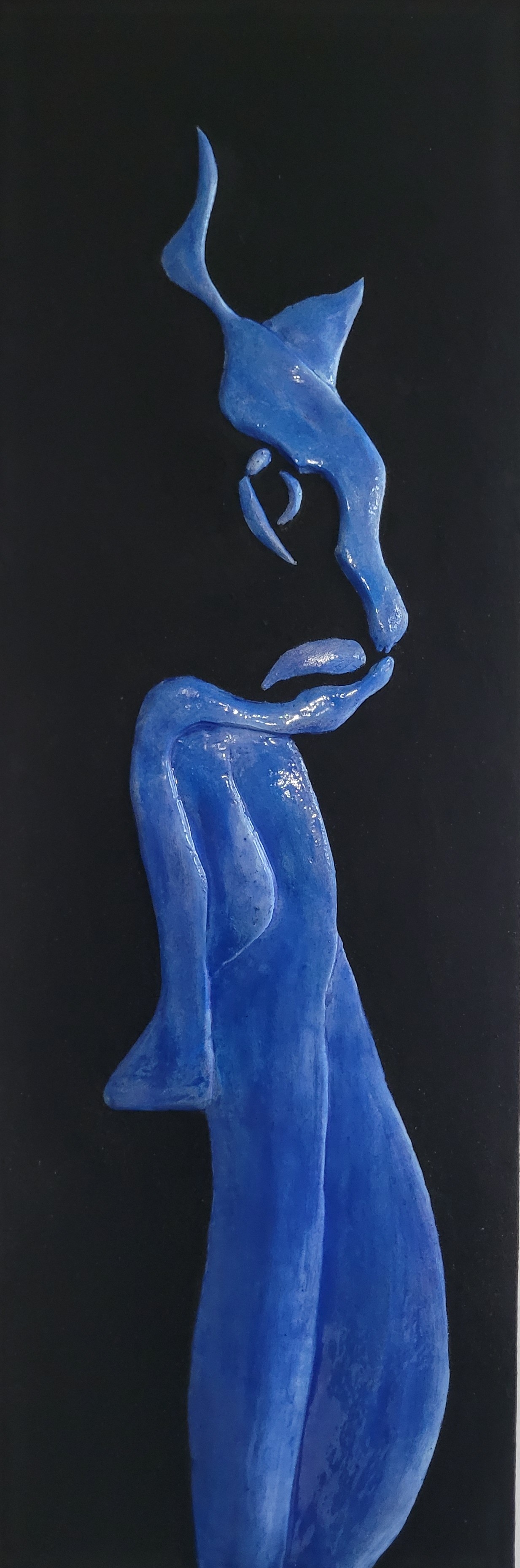 Proudly blue for not looking at you